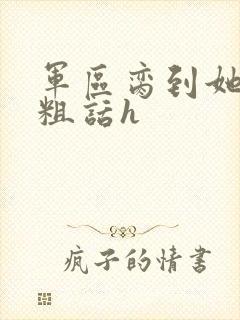 军区脔到她哭h粗话h