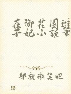 在御花园进入太子妃小说笔趣阁