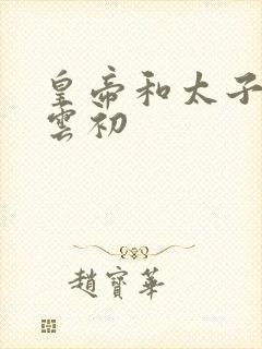 皇帝和太子妃h云初