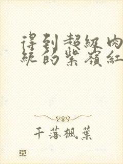 得到超级肉禽系统的紫岭红山