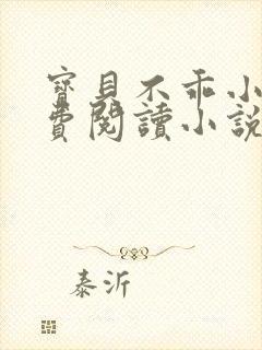 宝贝不乖小说免费阅读小说