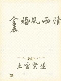 金婚风雨情演员表