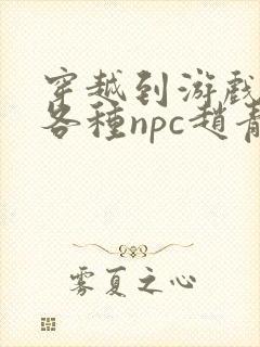 穿越到游戏里和各种npc赵青蔓