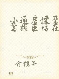 小通房怀孕了阴鸷权臣站在身前