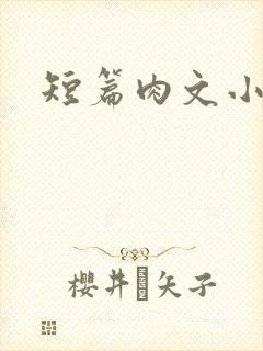 短篇肉文小说