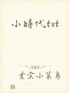 小时代txt