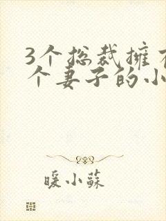 3个总裁拥有一个妻子的小说