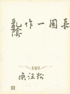 乱作一团长日光阴