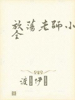 放荡老师小说大全