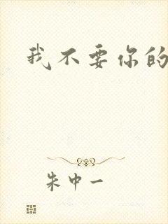 我不要你的承诺