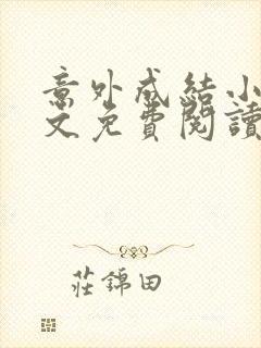 意外成结小说全文免费阅读笔趣阁下载无弹窗