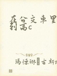 在公交车里c弄到高c