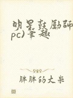 明星鼓励师(npc)笔趣