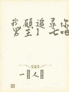 我愿追寻你【双男主】 七吔