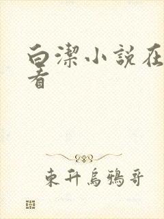 白洁小说在线观看