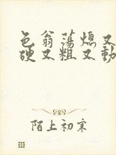 色翁荡熄又大又硬又粗又动态图