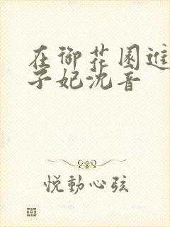 在御花园进入太子妃沈音