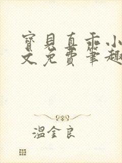 宝贝真乖小说全文免费笔趣阁