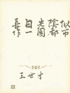 长日光阴似箭乱作一团都市言情