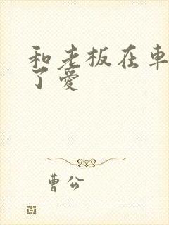 和老板在车里做了爱