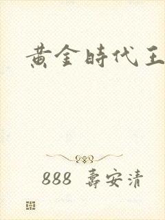 黄金时代王小波