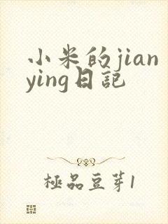 小米的jianying日记