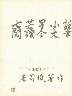 七芒星小说免费阅读全文笔趣阁