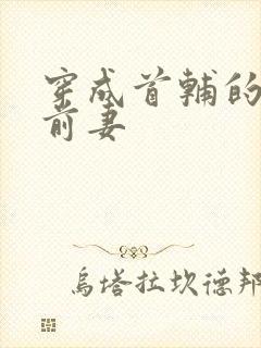 穿成首辅的炮灰前妻