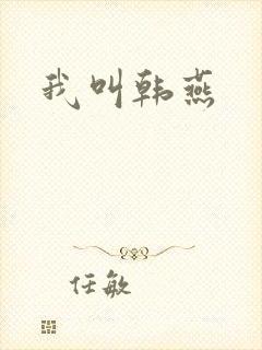我叫韩燕