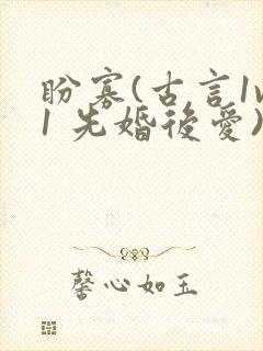 盼寡(古言1v1 先婚后爱)荔枝好多