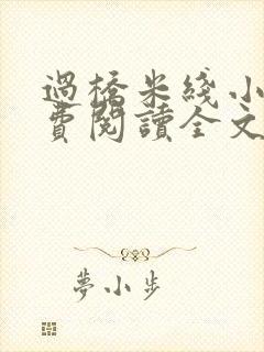 过桥米线小说免费阅读全文