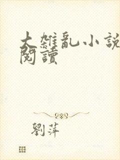 大杂乱小说目录阅读
