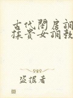 古代闺房调教h揉贵女调教记