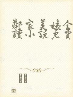 邻家美姨全文阅读小说免费