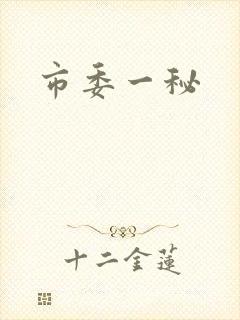 市委一秘