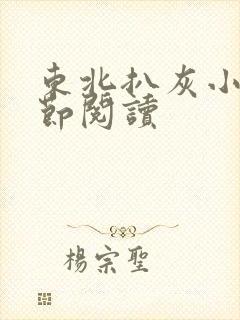 东北扒灰小说分节阅读