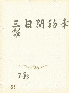 三日间的幸福小说