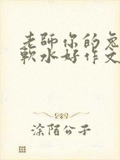 老师你的兔子好软水好作文免费阅读