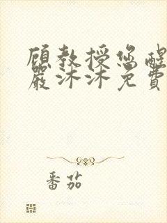 顾教授您醒了吗严沐沐免费阅读全文小说