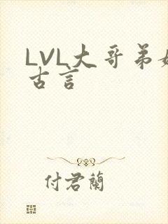 LVL大哥弟媳古言