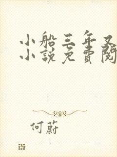 小船三年又三年小说免费阅读