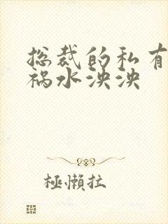 总裁的私有宝贝祸水泱泱