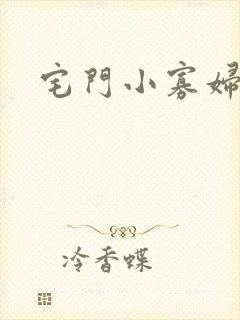 宅门小寡妇