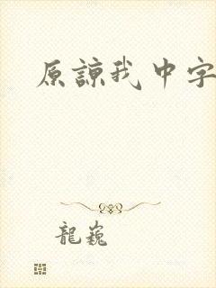 原谅我中字