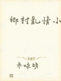 乡村乱情小说