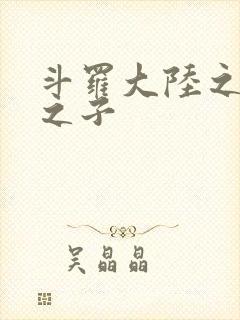 斗罗大陆之七怪之子