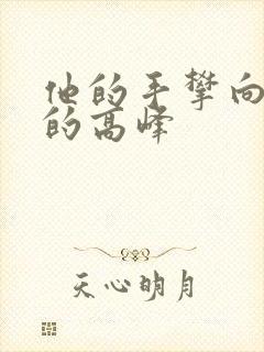 他的手攀向了我的高峰