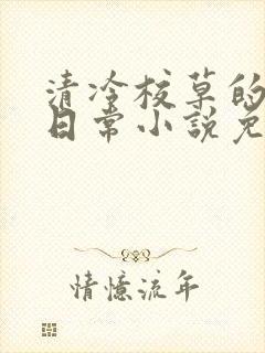 清冷校草的堕落日常小说免费阅读