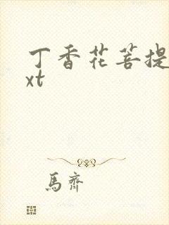 丁香花菩提树txt