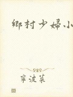 乡村少妇小说